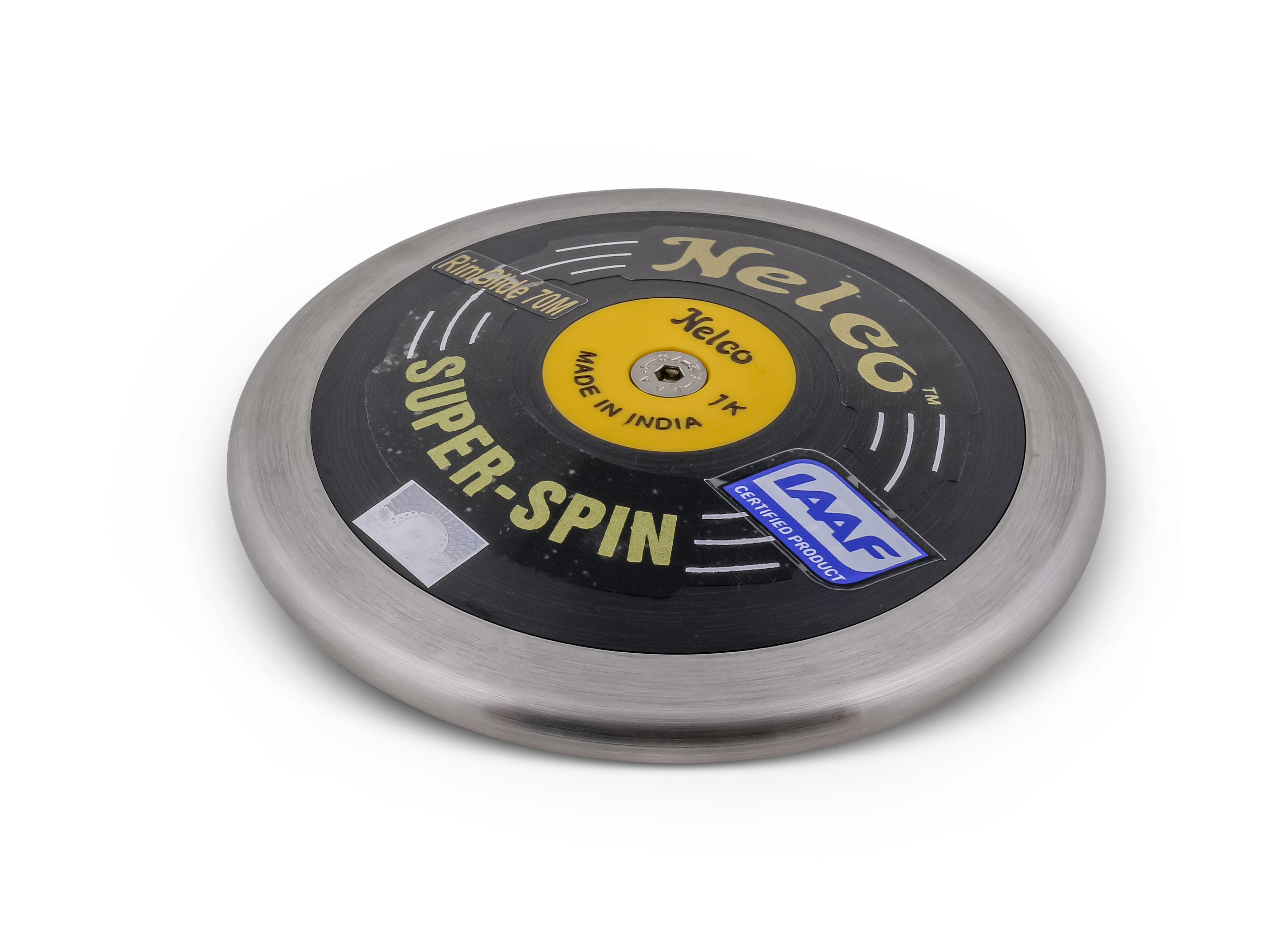 Nelco Wettkampfdiskus Super Spin Black