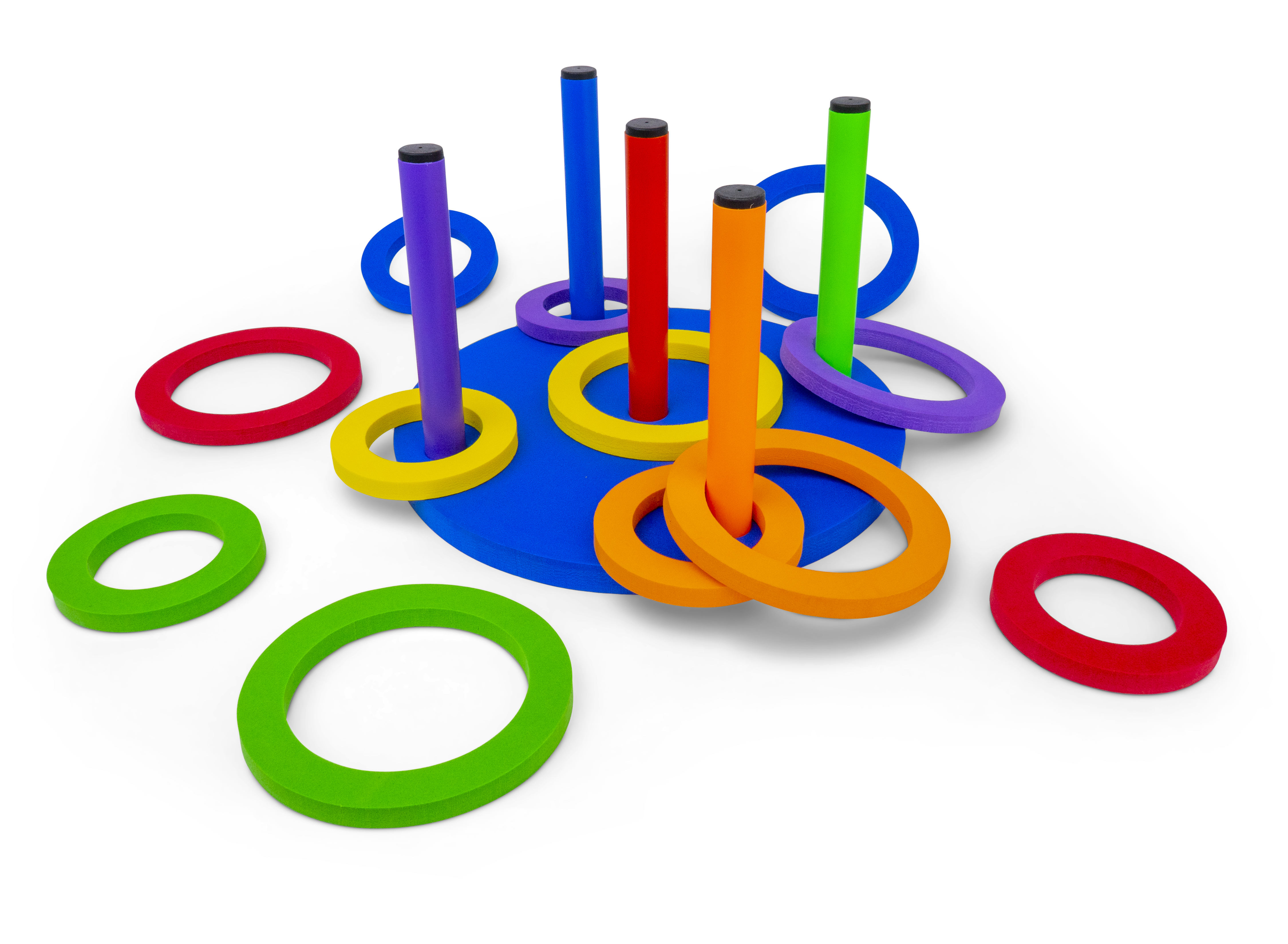 Ringzielwurf-Spiel aus Schaumstoff