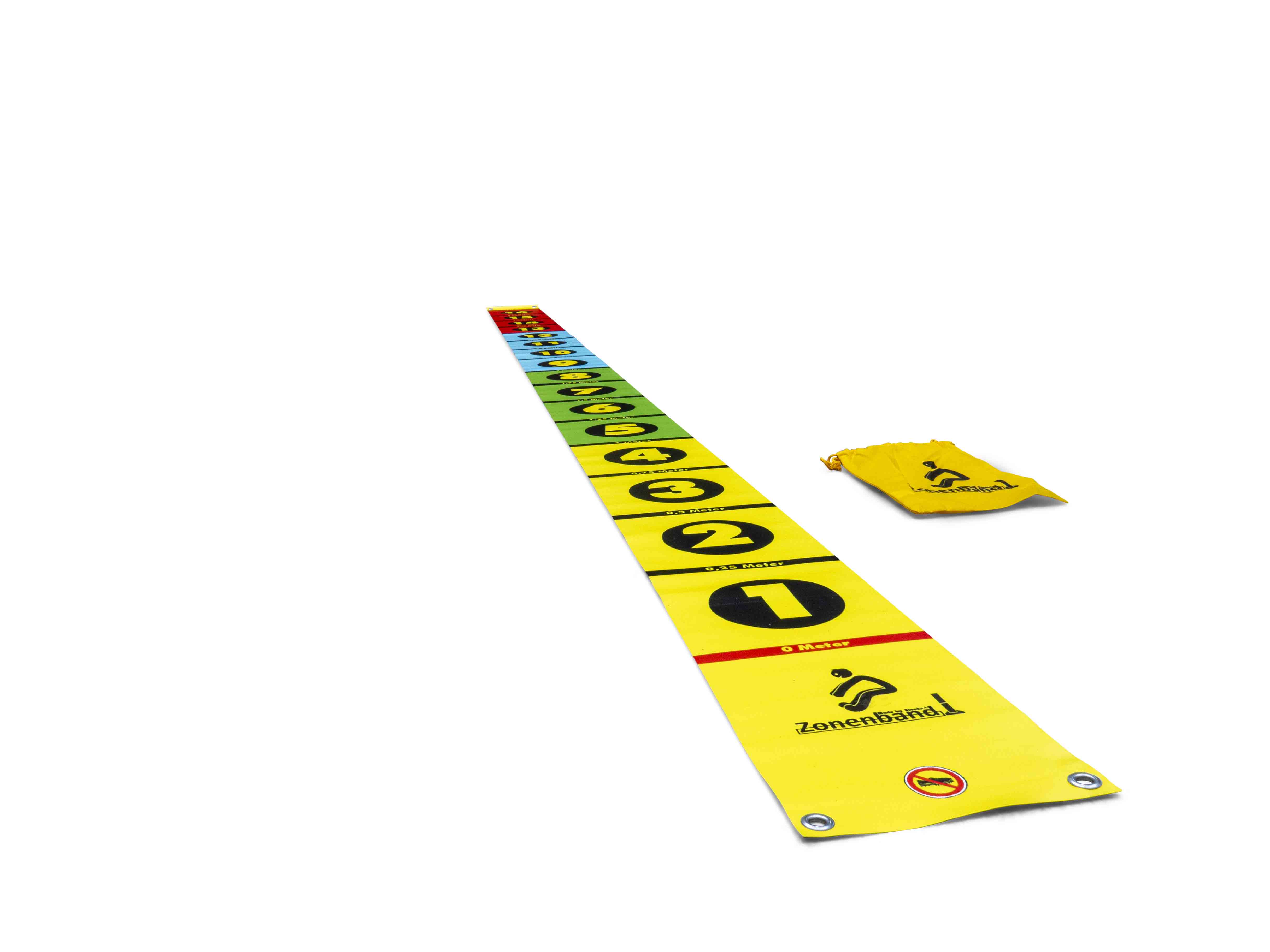 BlockX® Zonenband für Weitsprung mit Beutel