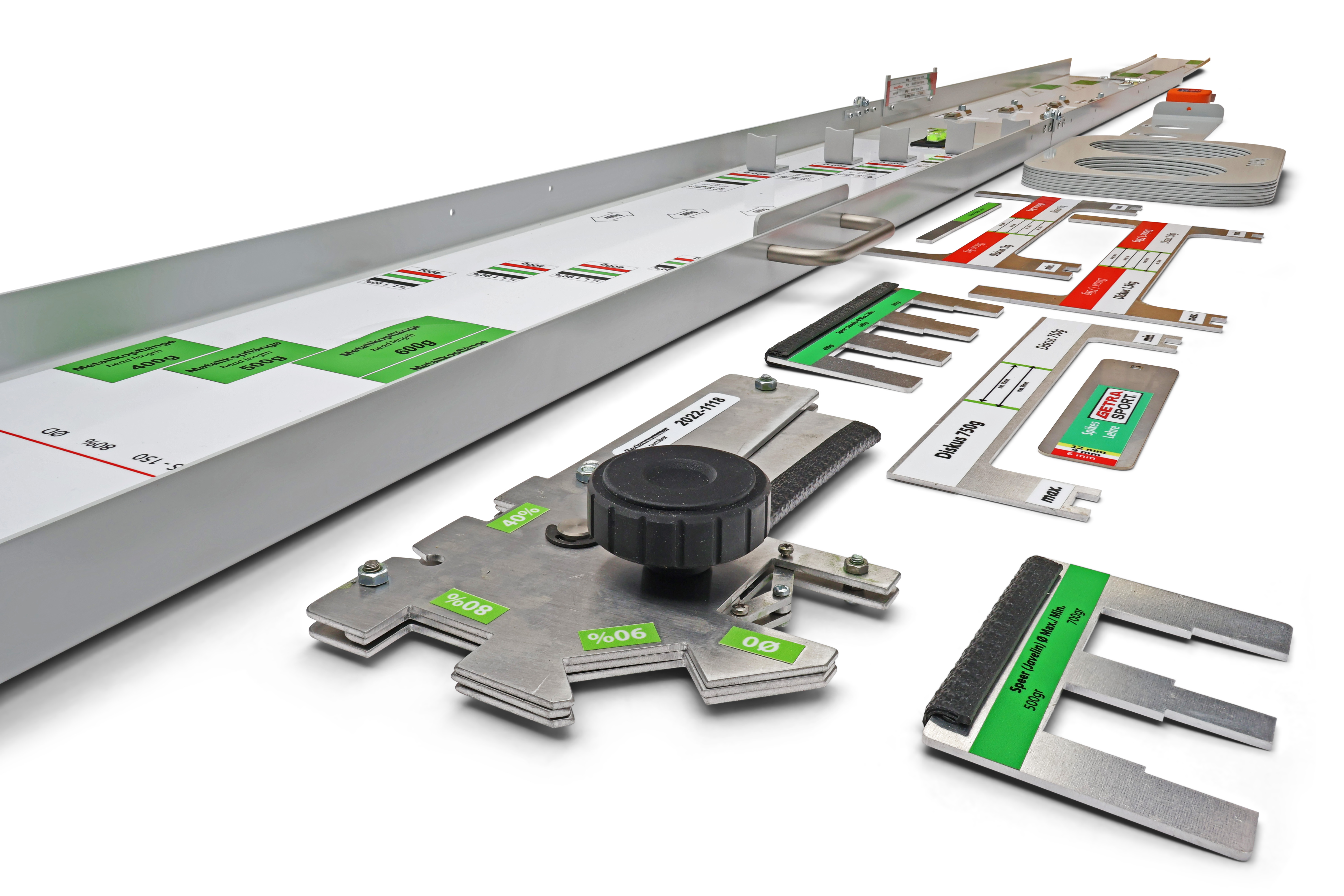 Prüfkoffer für Wettkampfgeräte