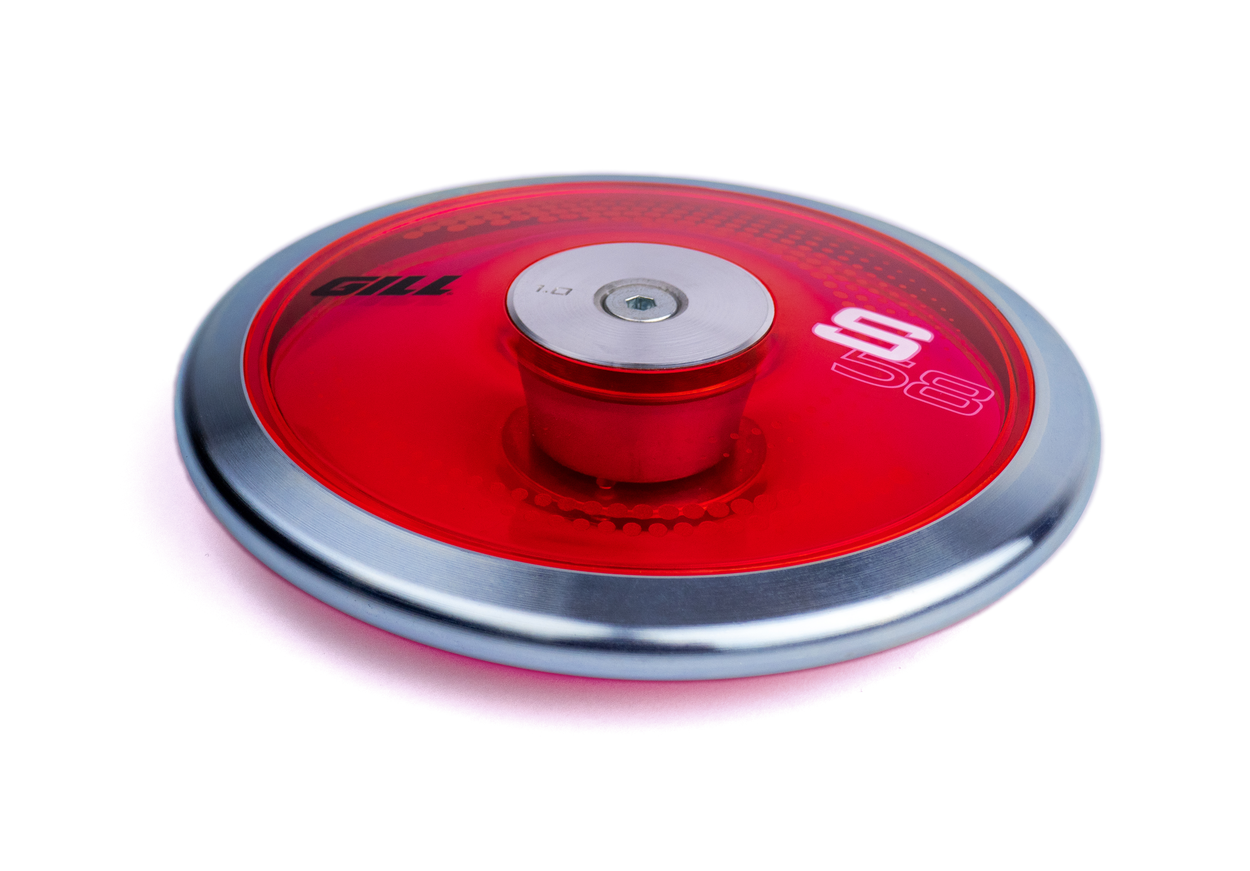 Gill Wettkampfdiskus S6 mit transparenten Seitenscheiben - 1,00 kg