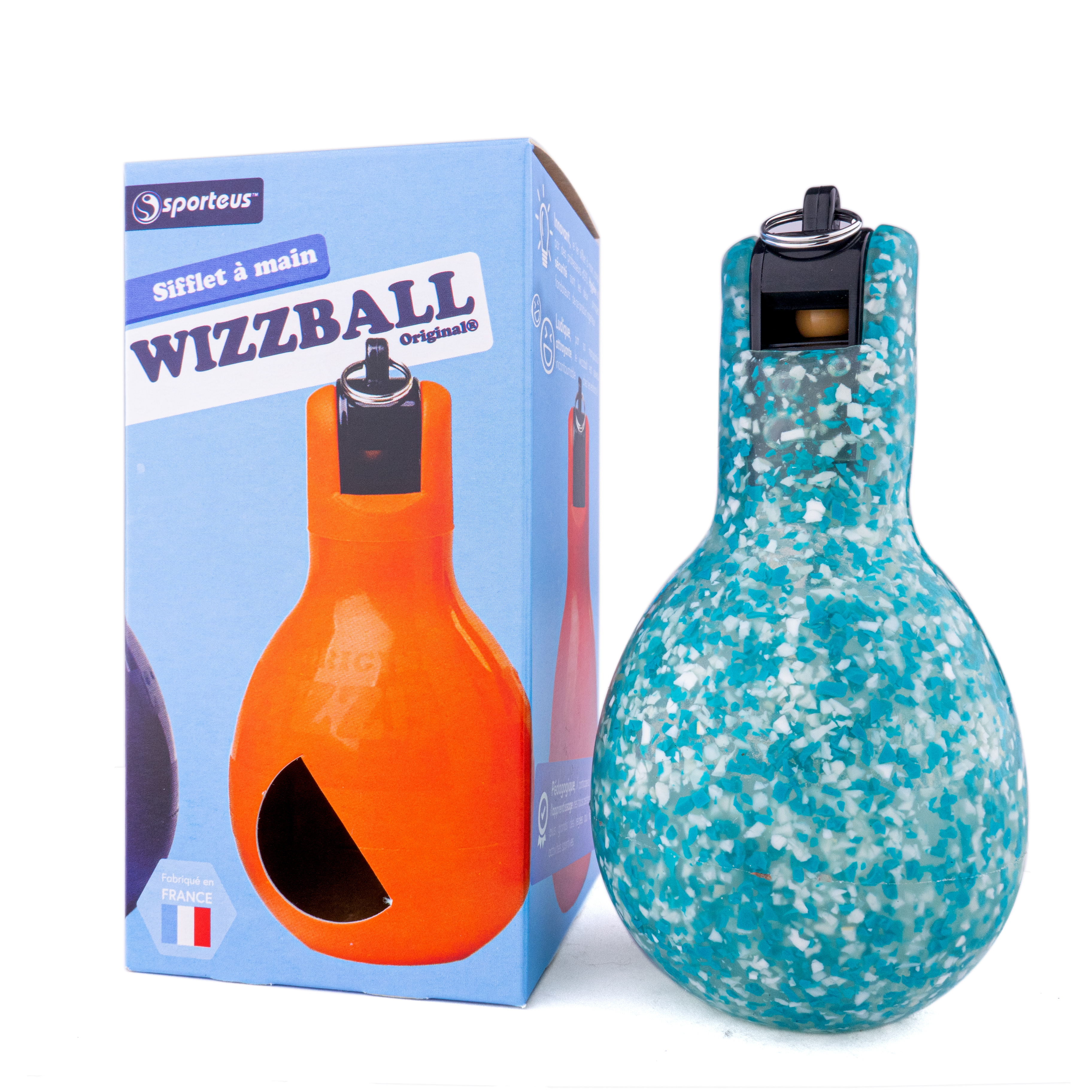 Wizzball Handpfeife Original mit Granulat-Design